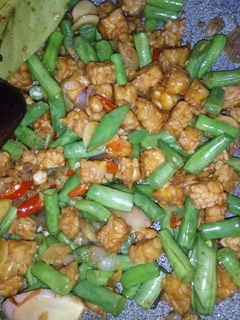 Foto resep Tumis buncis tempe