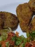 Nuggets mixtos de pollo y papa y de arroz con brócoli