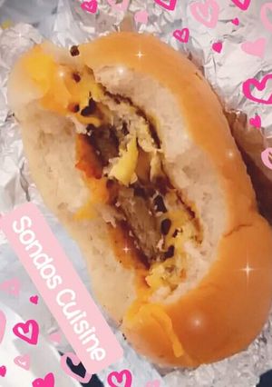 صورة لوصفة تشيكن🍗 دبل تشيز 🧀🧀 برجر 🍔