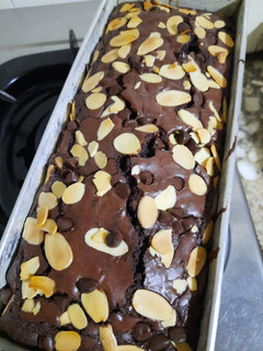 Foto resep Brownies Chocochips Almond