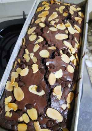 Foto resep Brownies Chocochips Almond