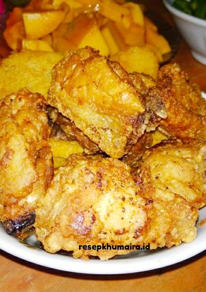 Foto resep Ayam goreng upin ipin