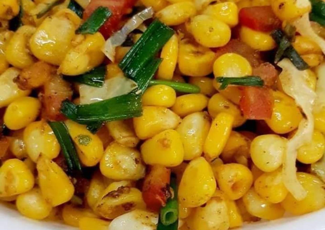 Stir fry corn