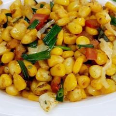 A picture of Stir fry corn.
