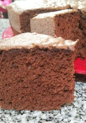 Una foto de Bizcochuelo de chocolate