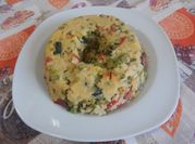 A picture of vegetables for rice