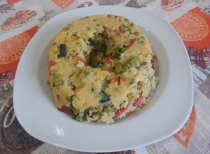 Foto di Timballo di riso alle verdure