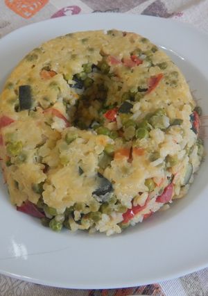 Foto di Timballo di riso alle verdure