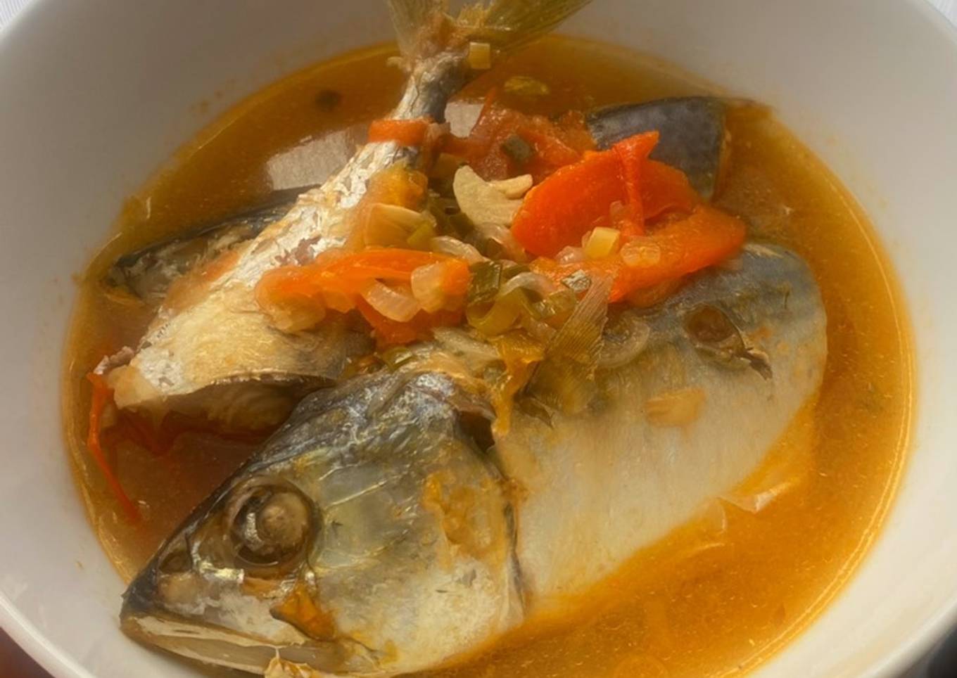 Ikan gembung tim (kuah tomat) super simple