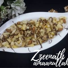 A picture of Fruit and Nut Chikki Chaat.