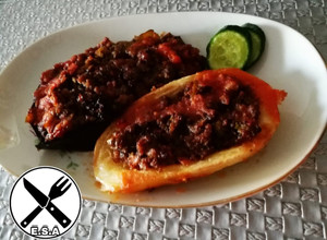 صورة لوصفة مسقعة تركية بنكهة مصرية فظيعة 😋