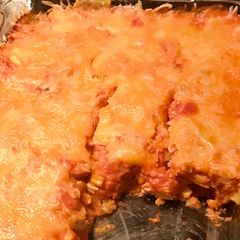 E-Z Chicken Tortilla Bake A picture of E-Z Chicken Tortilla Bake.