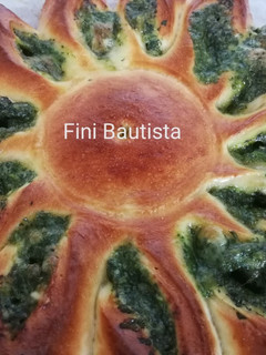 Una foto de Pan relleno de espinacas