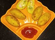A picture of potato and cheese cutlets