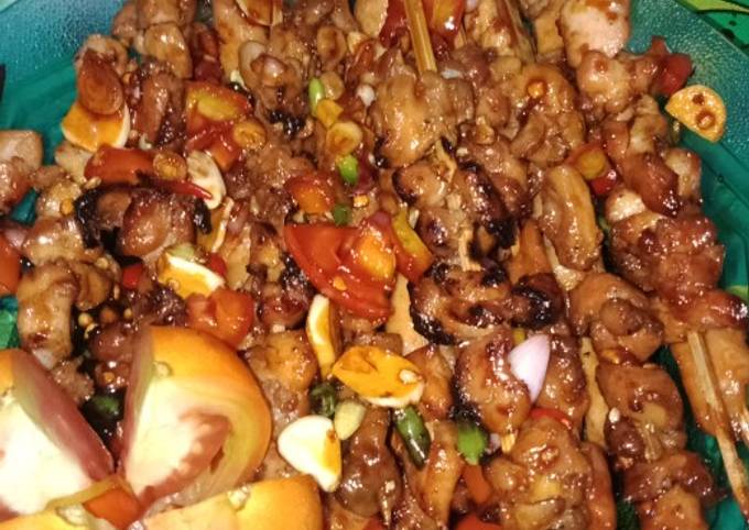 Yuk intip, Bagaimana cara membuat Sate Ayam Bumbu Kecap dijamin enak