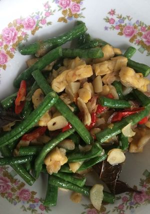 Foto resep Oseng kacang panjang praktis