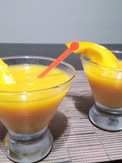 Una foto de Smoothie de Mango con gelatina👍🇵🇪
