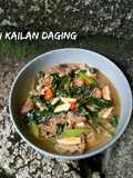 Cah Kailan Daging