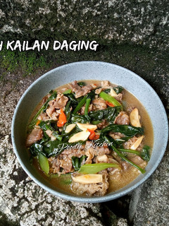 Foto resep Cah Kailan Daging