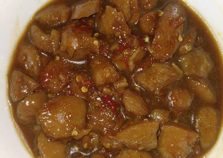 Easiest Way to Cook Yummy Bakso sosis pedas manis