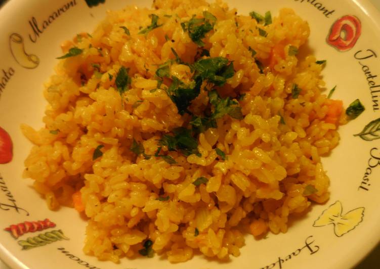 Easiest Way to Make Award-winning Chicken Semi Brown Rice Pilaf