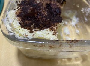 Una foto de Cheesecake de coco