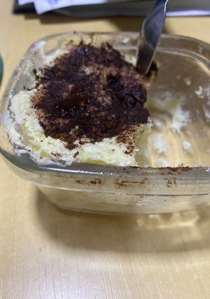 Una foto de Cheesecake de coco