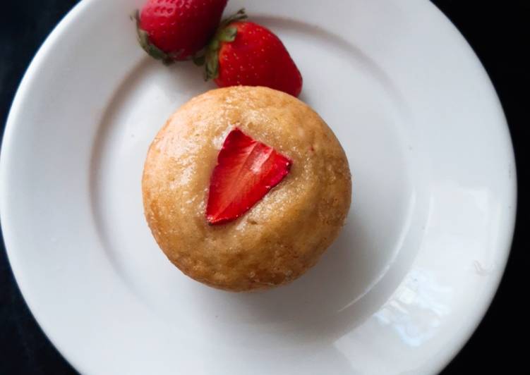 Comment faire Préparer Appétissante Recette muffin à la fraise