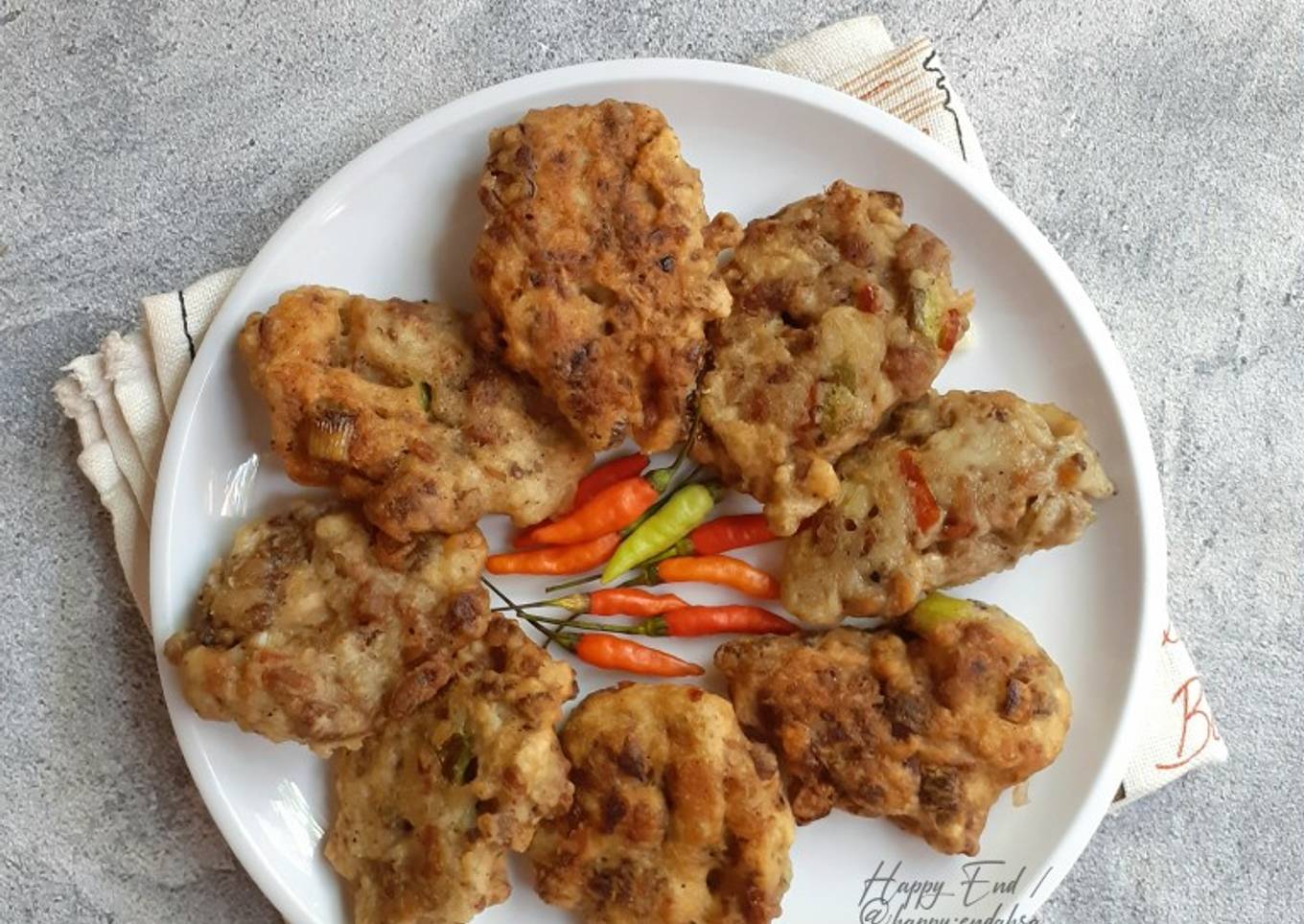 Bakwan Oseng Tempe