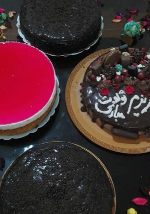 عکسی از دستور کیک تولد