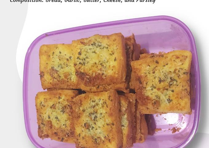 Ini dia! Resep buat Garlic Cheese Bread Roti Tawar Mau Expired Kadaluarsa Air Fryer yang menggugah selera