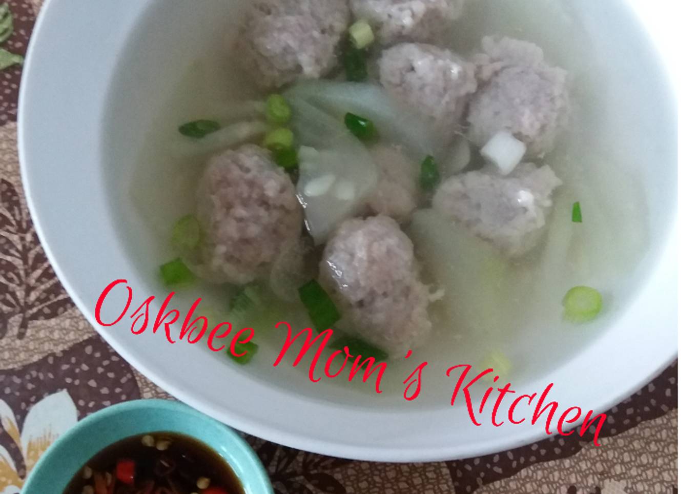 Bakso Ibab Labu kuah