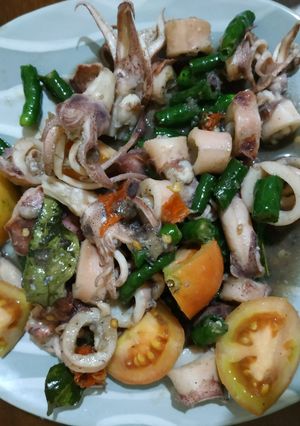 Foto resep Cumi asin cabe ijo