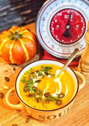 O poză a rețetei Supă cremă de dovleac 🎃.