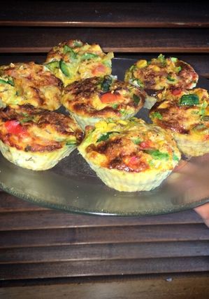 Una foto de Muffins proteicos de zapallitos
