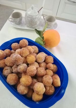 Foto di Castagnole al profumo di arance