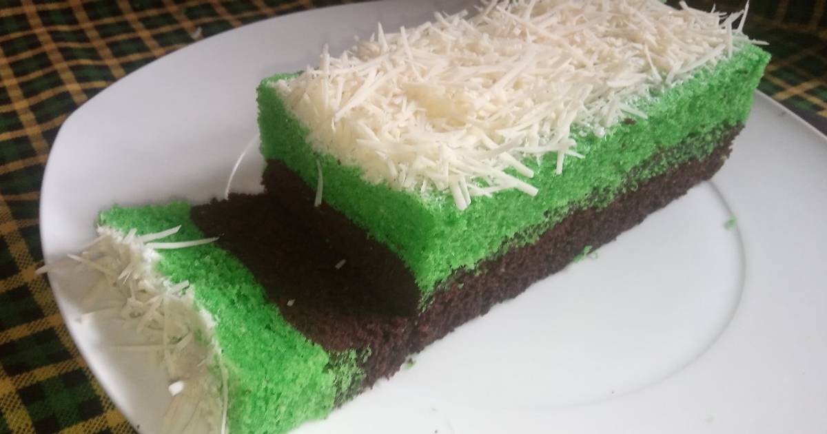Resep Brownies Kukus Lapis Coklat Pandan Topping Keju Oleh Diary Food -  Cookpad Resep Brownies Kukus Lapis Coklat Pandan Topping Keju Oleh Diary Food -  Cookpad