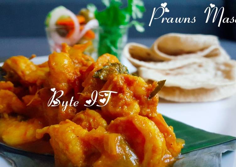 Get Healthy with prawns masala