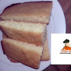 A picture of Basbousa cake/semolina cake.