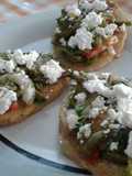 Tlacoyos with Nopal Salad "a la enojona"