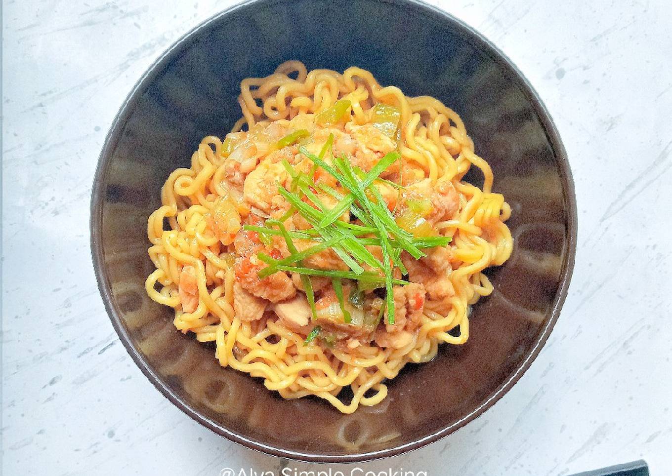 Bakmi Ayam Kecap Simple