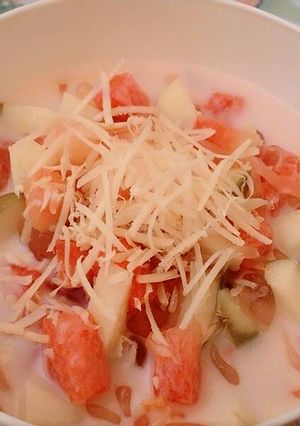 Foto resep Es sop buah 🍉🍏