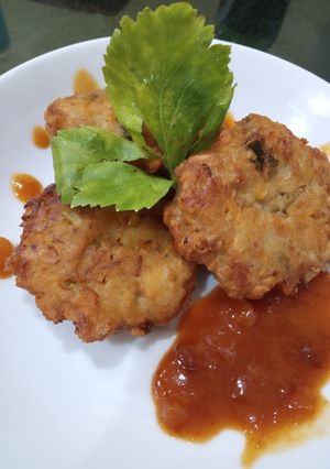 Foto resep Pergedel tempe saus tiram