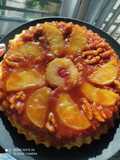 Tarta invertida de manzanas vegana (🌱)