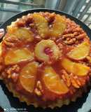 Tarta invertida de manzanas vegana (🌱)