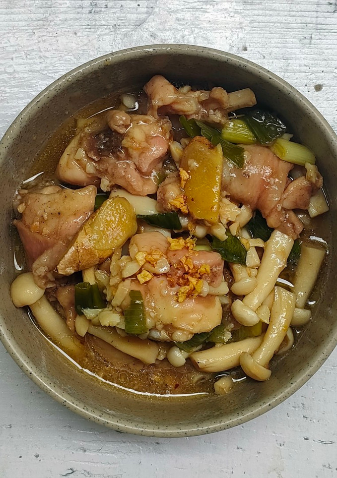 Foto resep Ayam Kukus Jahe