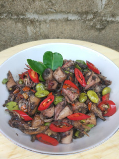 Foto resep 6. Tumis Cumi Asin Petai