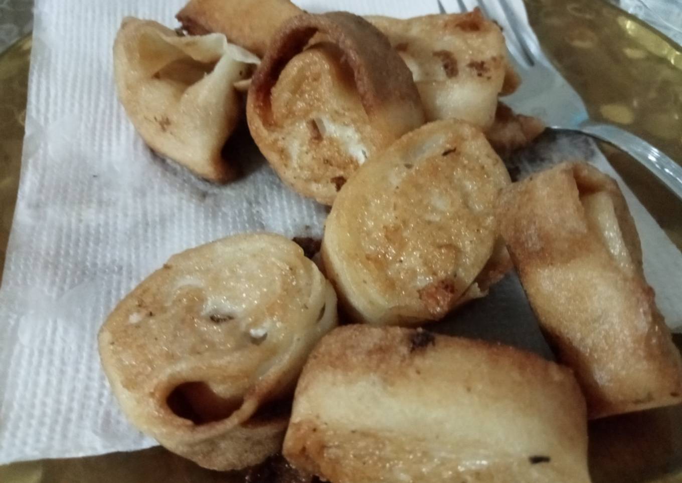 Egg chicken Roll simpel