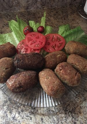Una foto de Plátano relleno de carne
