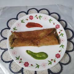 A picture of Presarettu-Whole moong dosa.